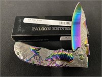 Falcon Rainbow Elk Pocketknife