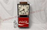 1970s Ingress-Plastene Coca Cola Wall Clock