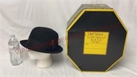 Vintage Dobbs Fifth Ave Fedora Hat w Box