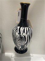 VBB - Zebra Long Neck Vase 17 inch