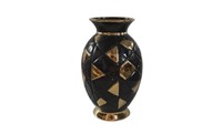VBB - Black and Gold Vases Set of 2