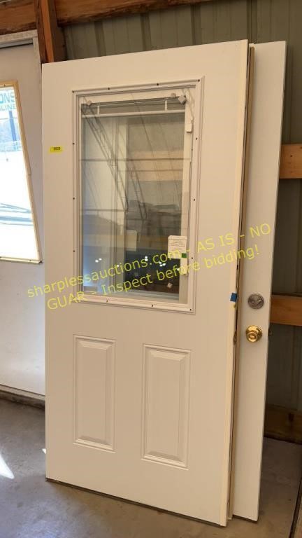 36" double entry doors no frame