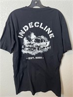 Indecline Burning Police Car Shirt