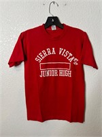 Vintage Sierra Vista School Shirt Red