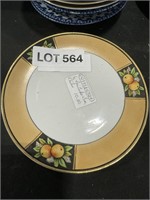 PLATES, AND TWO SERVING TRAYS