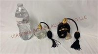 Vintage Irice Perfume Atomizer Bottles - Empty