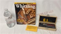 Whittling Book & Xacto Kit -  Like New / Unused