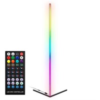 4.6 ft. Multi-Color RGBIC Indoor Corner Lamp with