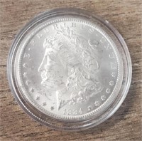 1884-CC Silver Morgan Dollar MS60
