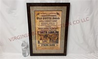 Sesquicentennial Old South Ball Framed Poster