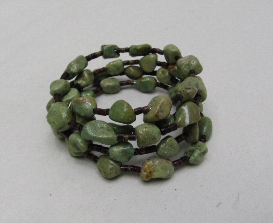 Real Jade Rock Bracelet