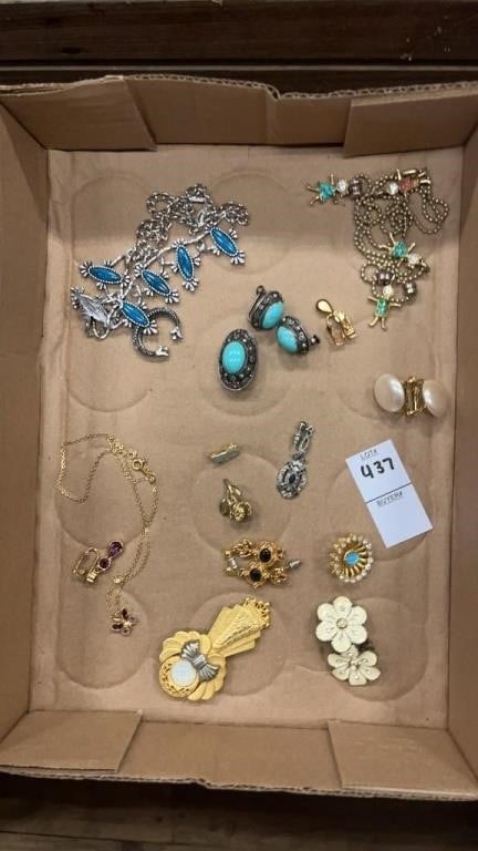 Vintage jewelry and pins