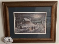 "Christmas in Cade’s Cove" Print