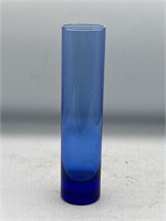 Cobalt blue Libbey bud vase