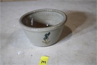 Jug town ware pottery bowl