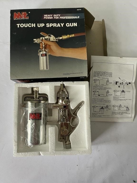 Touch Up Spray Gun Michigan Industrial Tools