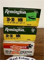 Ammunition - 36 Rounds of .30-30 Winchester