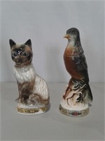 Jean's Trophy Kitten & Fowl Decanters