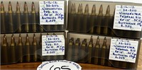 Ammunition - 73 Rounds of .22-250 RELOADS