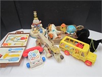 Vintage Fisher Price Toy Lot +
