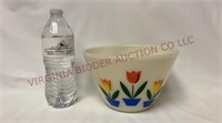 Fire King Oven Ware Tulip Nesting Bowl 4.75" Tall