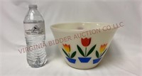 Fire King Oven Ware Tulip Nesting Bowl 5.5" Tall