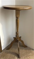 Oak Stand , 16 inches diameter 32 inches tall