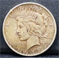 1923 peace dollar