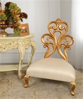 Gold Swank Chair