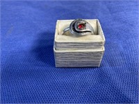 Ring w/Red Stone