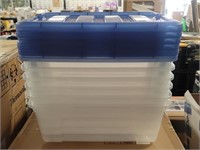 6 Pack Storage Containers W/Lids