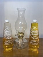 Oil Lamp w/ Lamp Oil