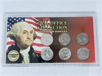Washington Quarters Oval Office Collection