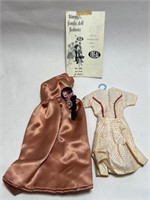 TWO VINTAGE IDEAL TAMMYS DOLL DRESSES