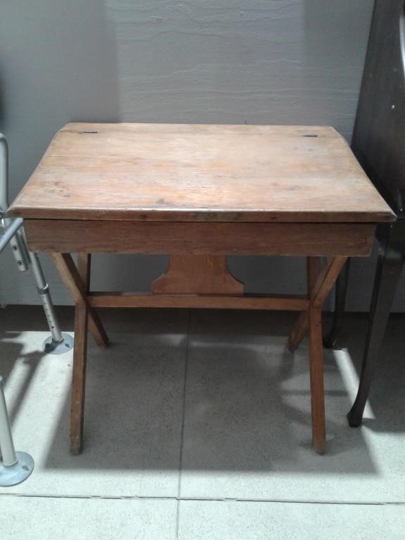 Vtg. Child's School Desk