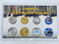 Complete 2005 Buffalo Coin Collection