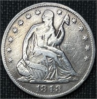 1848-O Seated Liberty Half Dollar