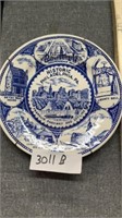 Vintage Souvenir Plate Historic Philadelphia, PA.
