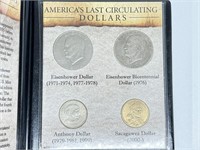 America's Last Circulating Dollar Coin Set