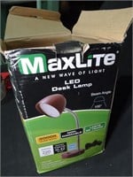 Max Lite Flexible Desk Lamp in Box