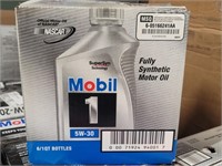 Mobil 1 - "5W 30" Motor Oil (In Box)