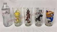 Character Glasses / Tumblers - Looney Tunes, McD's