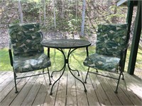 Patio Furniture - 2 Chairs and Table