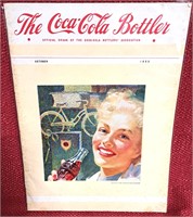 1953 COCA COLA BOTTLER PROGRAM MAGAZINE & ADS
