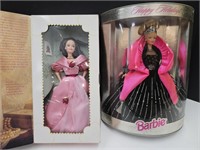 Happy Holiday Barbie &  Sweet Valentine Barbie