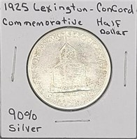 1925 Lexington-Conrad Commemorative Half Dollar