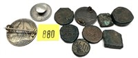 Lot, ancient and silver world coins