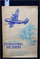 Vntg Players Please International Air Liners book
