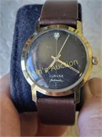vtg jubilee longines willnauer diamond dial watch