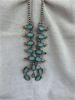 FANTASTIC VINTAGE STERLING SILVER AND TURQUOISE